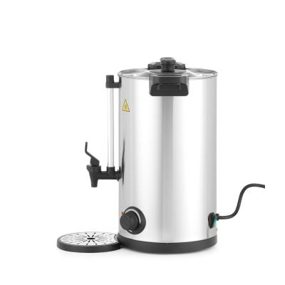 Dvoustěnný kotel na horké nápoje, HENDI, ≈ 60 šálků za 40 minut., 9L, 230V/1500W, 340x315x(H)430mm | 211168